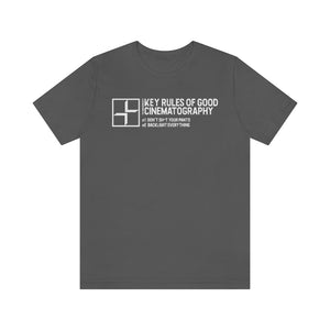 "Rules of Cinematography" Tee