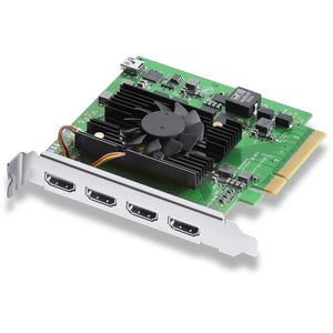 Blackmagic Design DeckLink Quad HDMI Recorder Capture Card - Voice and Video Sales