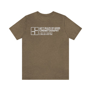 "Rules of Cinematography" Tee