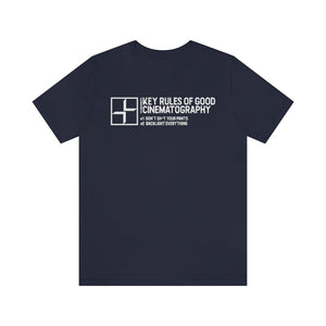 "Rules of Cinematography" Tee